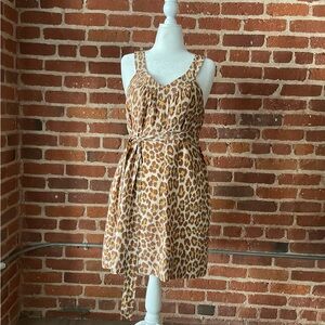 Marc Jacob’s Leopard Print Dress with Pockets